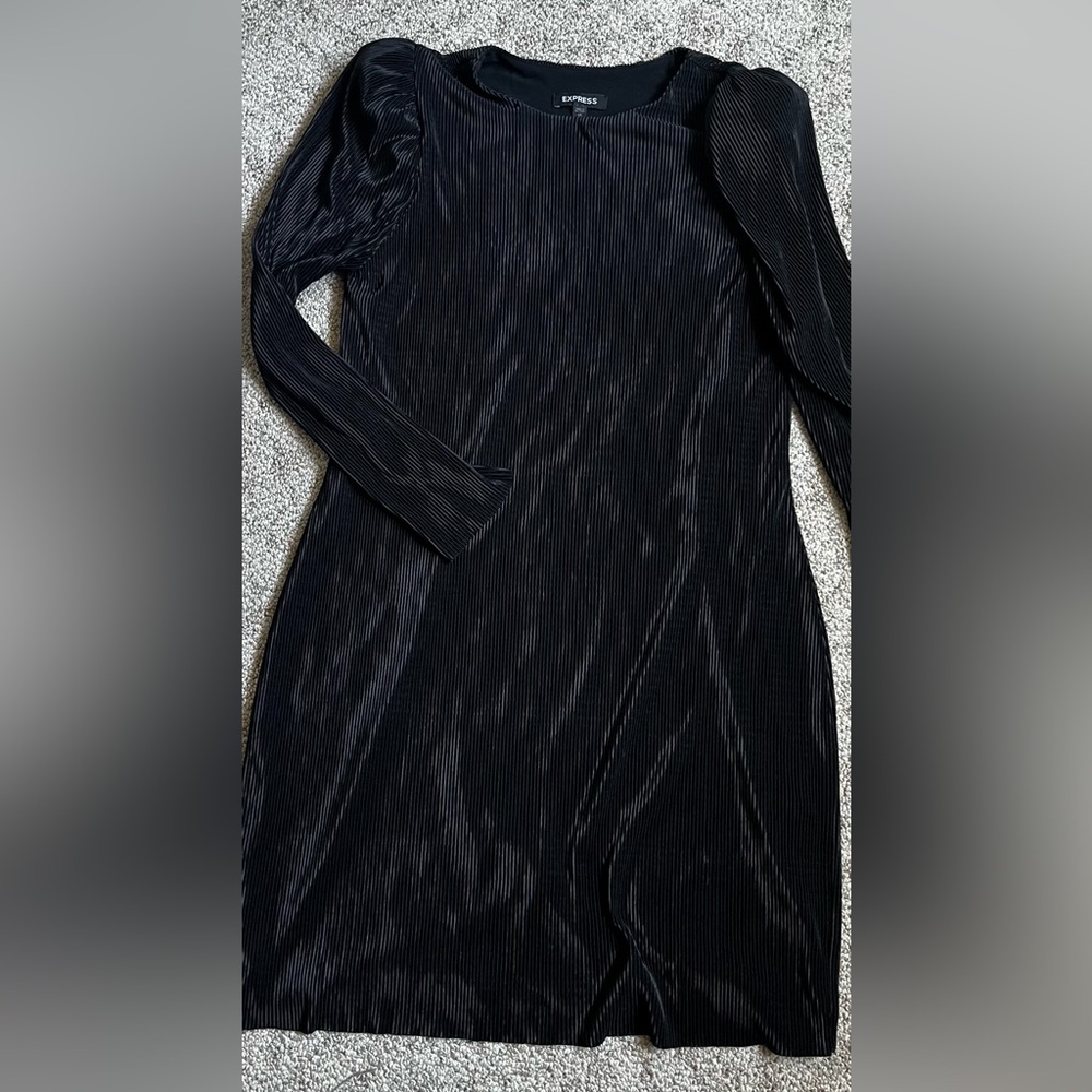 Express Black Mini Dress